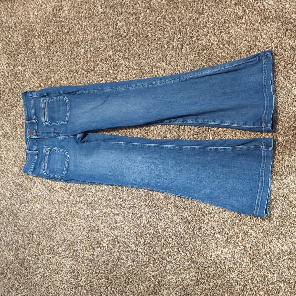 Size 10 extra long American eagle flare jeans